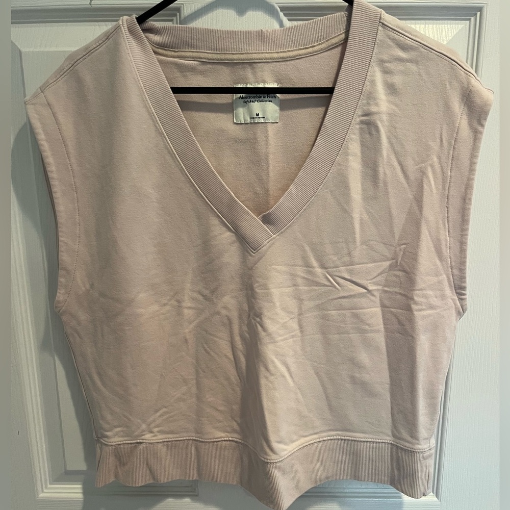 Abercrombie & Fitch Soft cream Top
